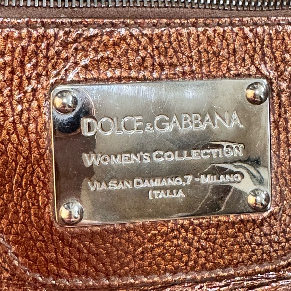 Dolce and Gabbana brown patent bag - Picture 2 of 11